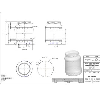 Sklenice Facette 720 ml - 7,47 Kč/ks
