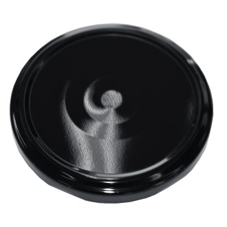 Zavařovací víčko na sklenici TO 82 - RBS - černé