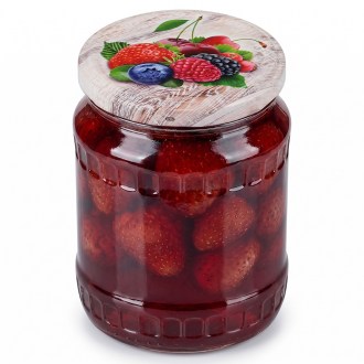 Zavařovací víčko na sklenici TO 82 - RTS - Fruit 6